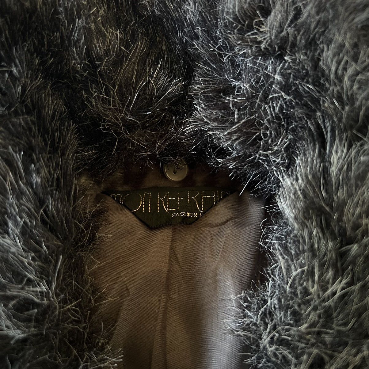 Japanese Brand Mon Refrain Japan Leopard Pattern Fur Jacket Y2K Size S / US 4 / IT 40 - 3 Thumbnail