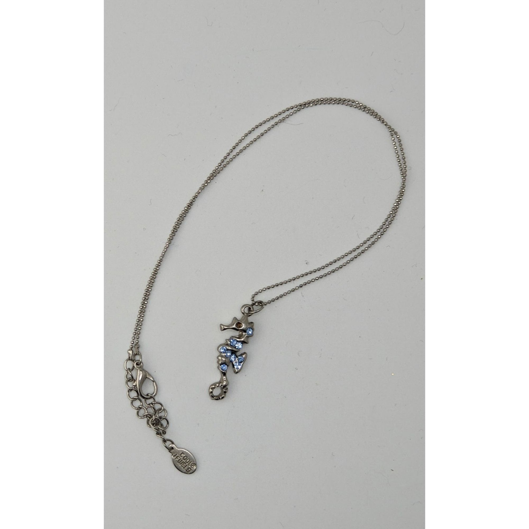 Other Vintage 90s Cool Jewels Mermaidcore Seahorse Necklace With B Size ONE SIZE - 5 Thumbnail