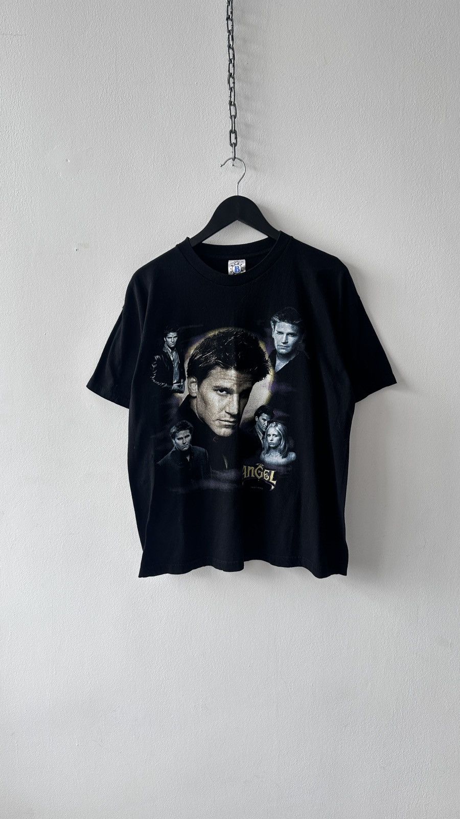 Other Angel Vampire Shirt Blue Grape 00s Buffy The Vampire Slayer Size US L / EU 52-54 / 3 - 1 Thumbnail