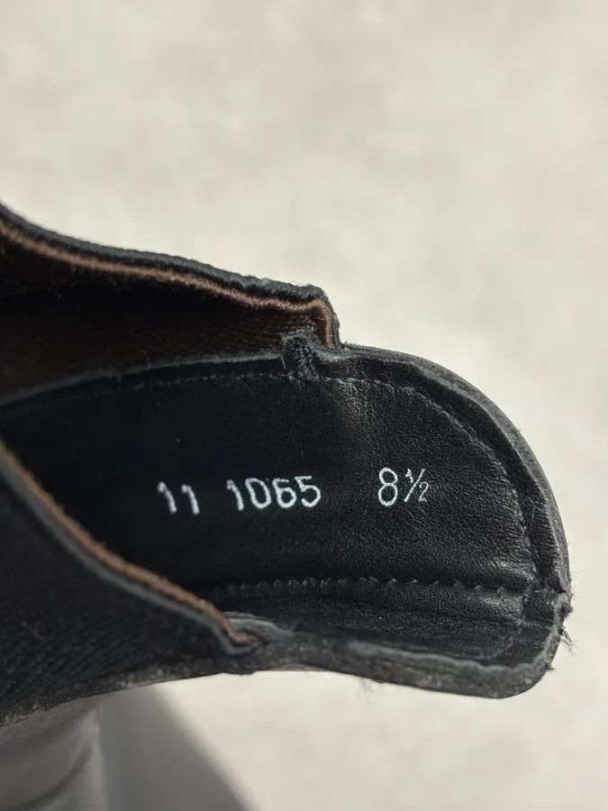 Prada FW1999 Prada Black Leather Vibram Boots Size US 10 / EU 43 - 9 Thumbnail