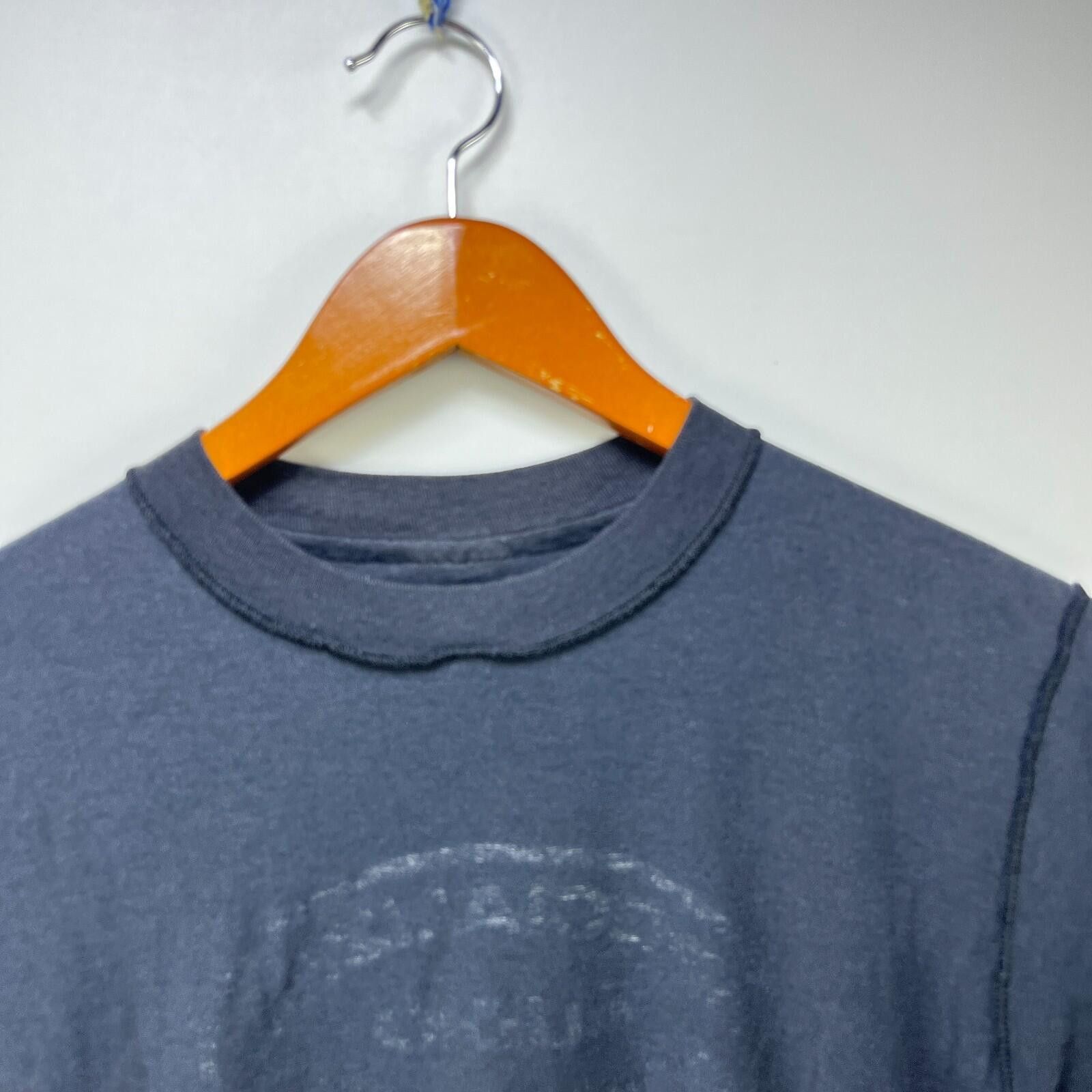 Hanes Vintage 80s Hanes Faded Inside Out Shirt Large Blank Stitch Size US L / EU 52-54 / 3 - 3 Thumbnail