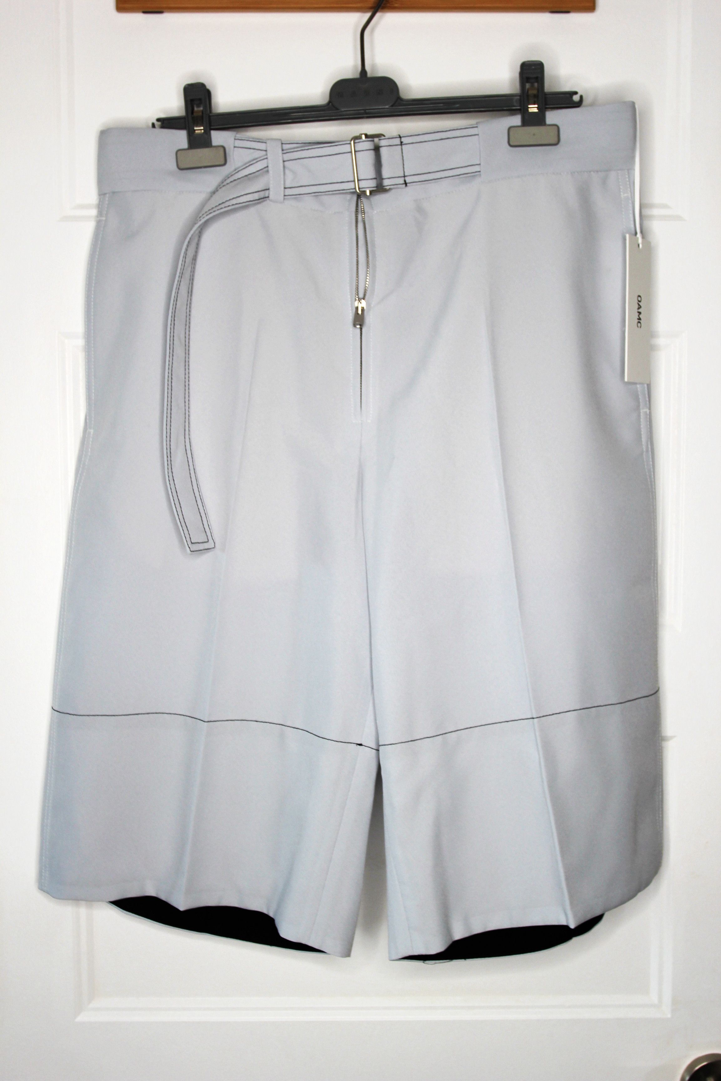 OAMC BNWT SS23 OAMC ACCENT STITCHING LONG BELTED SHORTS L Size US 34 / EU 50 - 2 Thumbnail