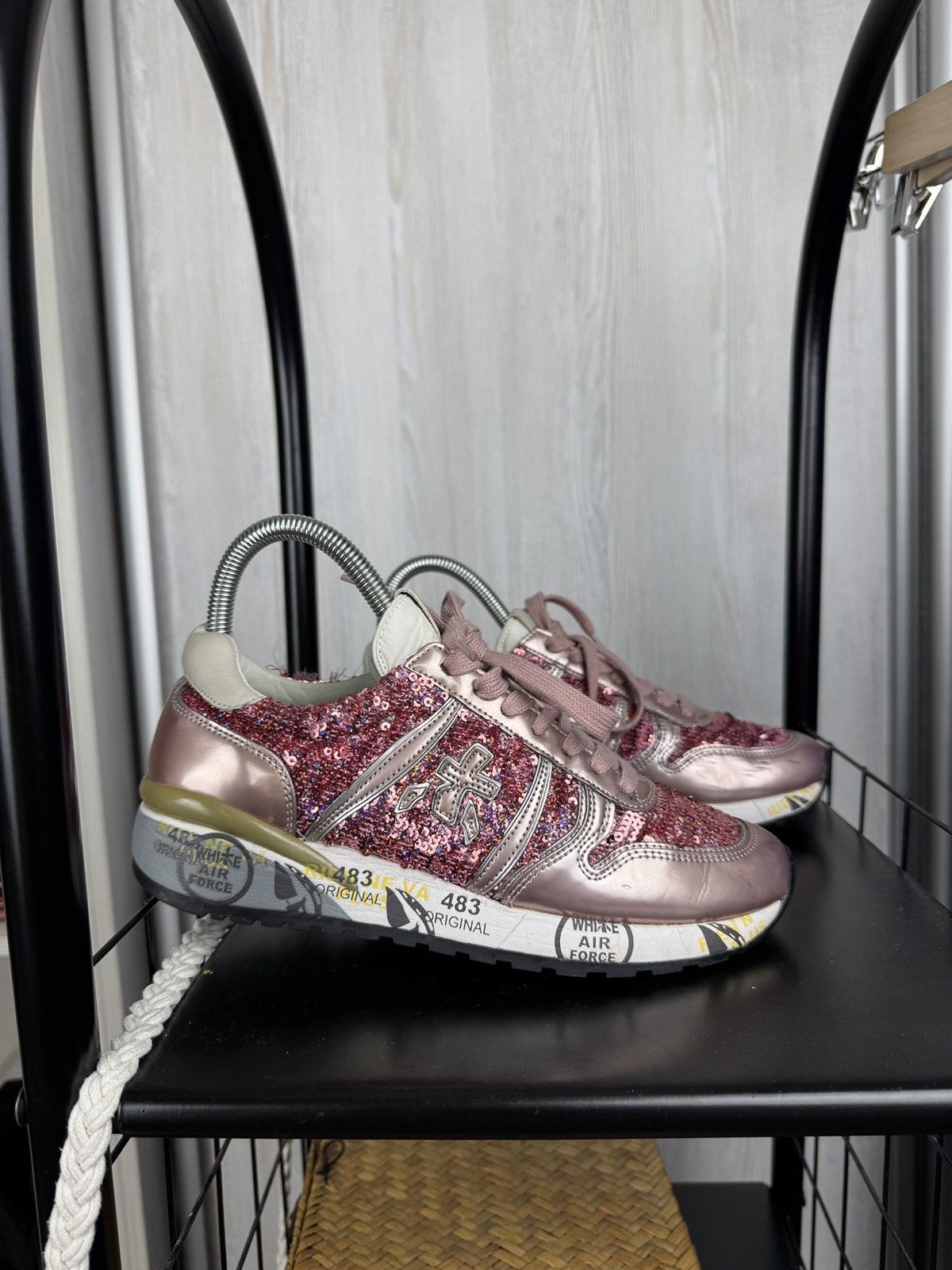 Premiata Premiata Diane 2099 Sequin Women's Sneakers Comfort Size 37 Size US 7 / IT 37 - 1 Thumbnail