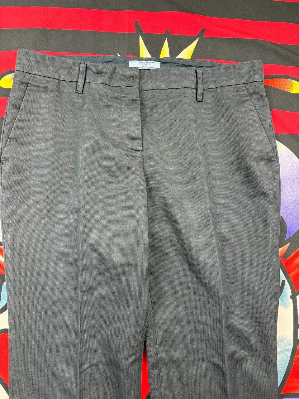 Prada Prada womens casual pants in black Size 40IT Size 34" / US 12 / IT 48 - 3 Thumbnail