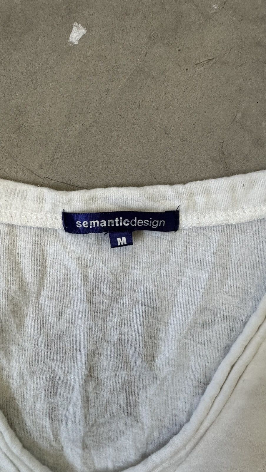 semanticdesign SEMANTIC DESIGN RELIGION TEE Size US S / EU 44-46 / 1 - 5 Thumbnail