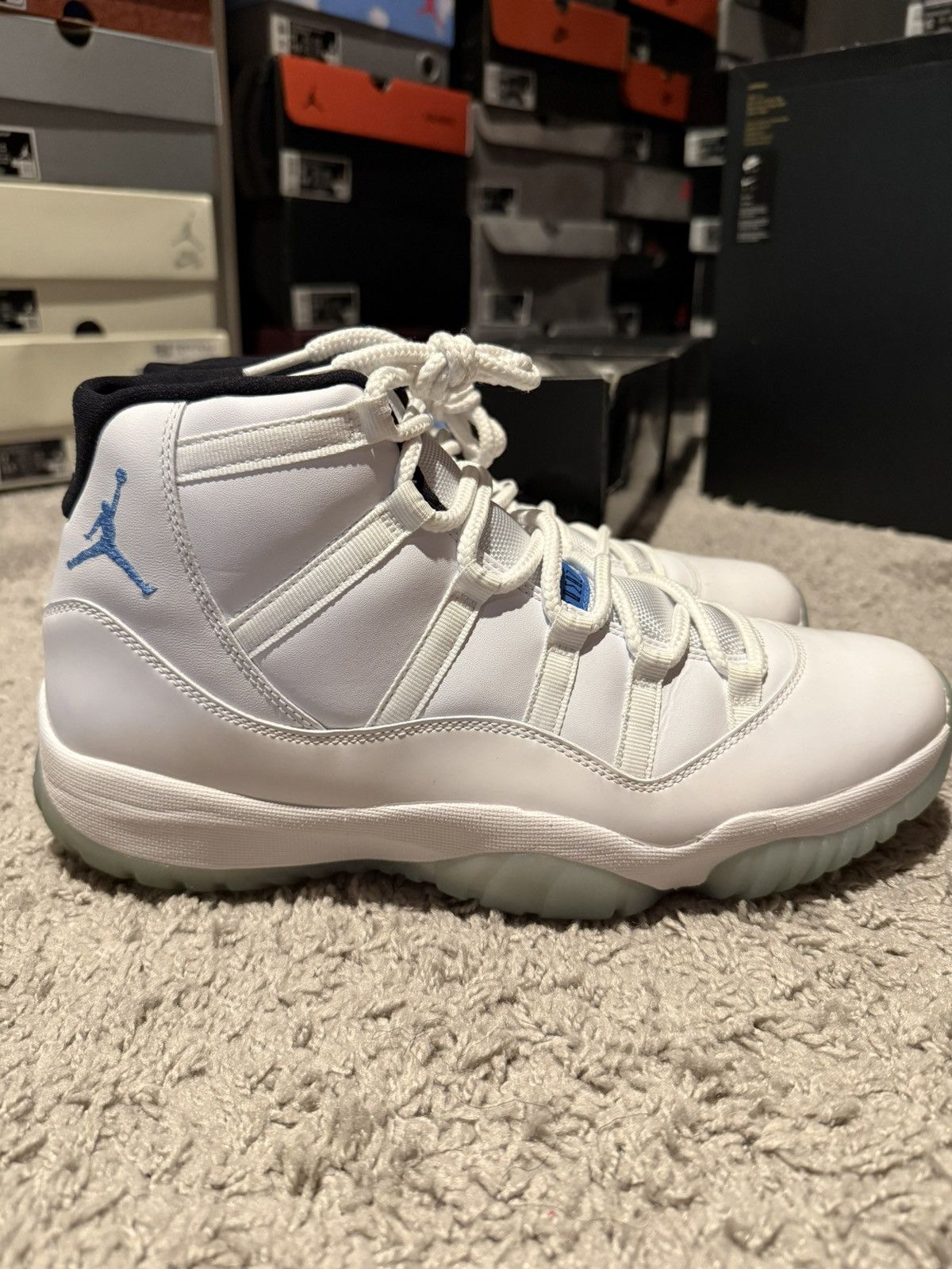 Jordan Brand Air Jordan Retro 11 Legend Blue (2014) Size US 12 / EU 45 - 5 Thumbnail