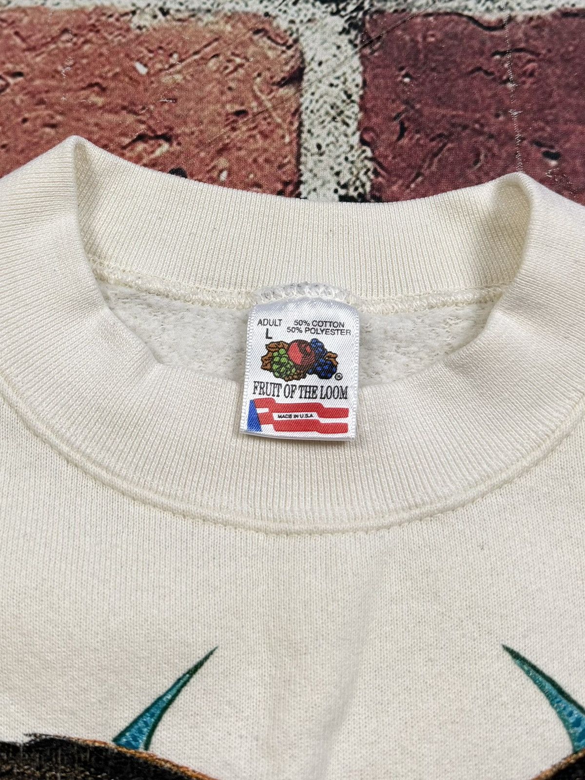Fruit Of The Loom Vintage Arizona Grand Canyon Bald Eagle Sweatshirt Native Size US L / EU 52-54 / 3 - 8 Thumbnail