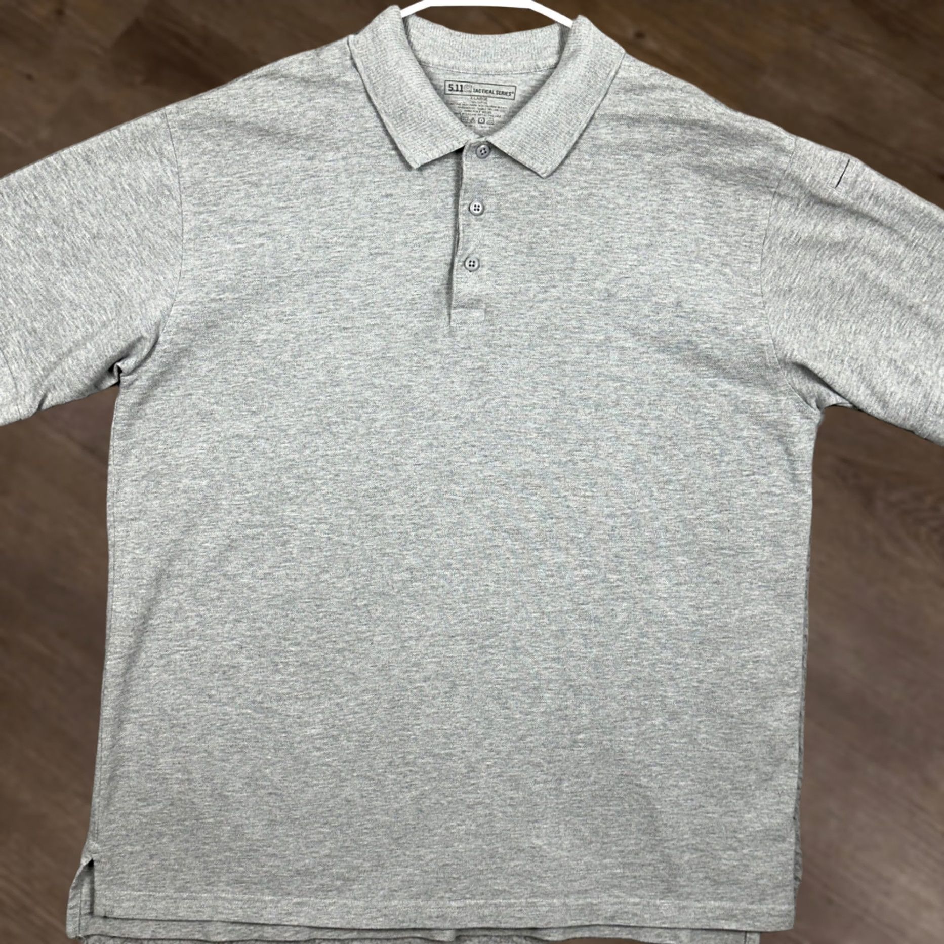 Vintage 5.11 Tactical Series Polo Shirt Mens XL Grey Performance Pique Rugby EUC Size US XL / EU 56 / 4 - 1 Thumbnail