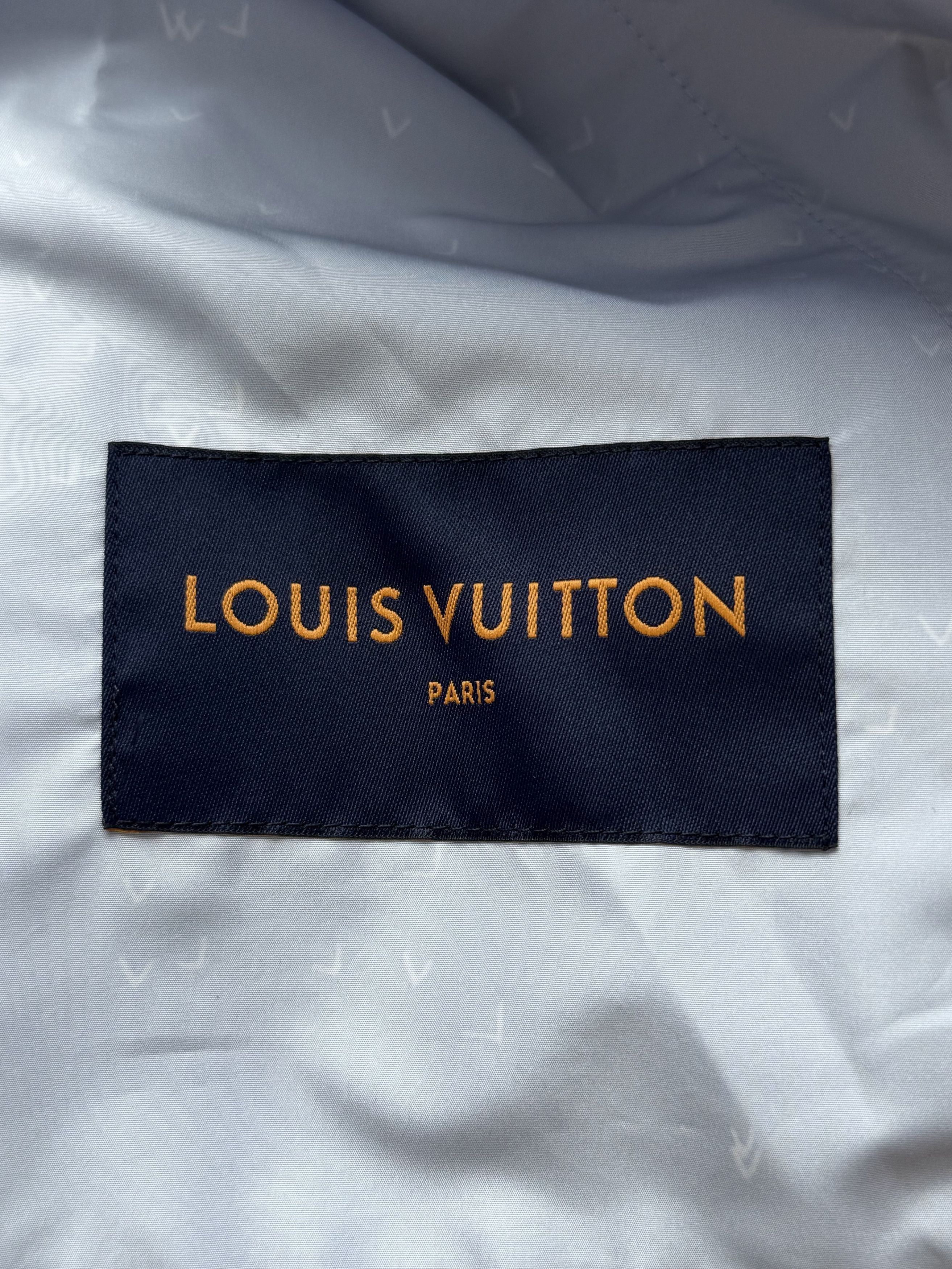 Louis Vuitton Louis Vuitton Blue LV Spread Damier Windbreaker Size US XL / EU 56 / 4 - 3 Thumbnail