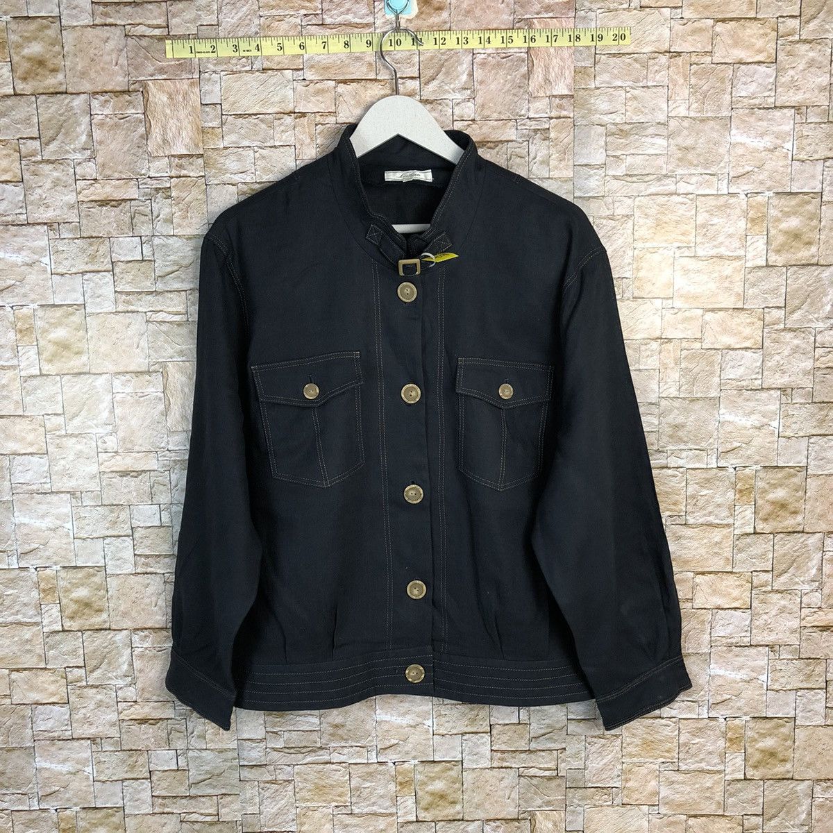 Japanese Brand Yamanacoa Black japan jacket Coats #A234 Size US M / EU 48-50 / 2 - 1 Thumbnail