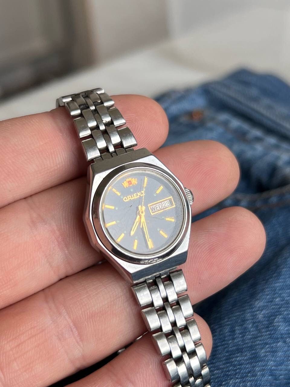 Japanese Brand × Orient × Vintage Vintage Orient Watch Automatic Japan Made 1980’s Calendar Size ONE SIZE - 12 Thumbnail