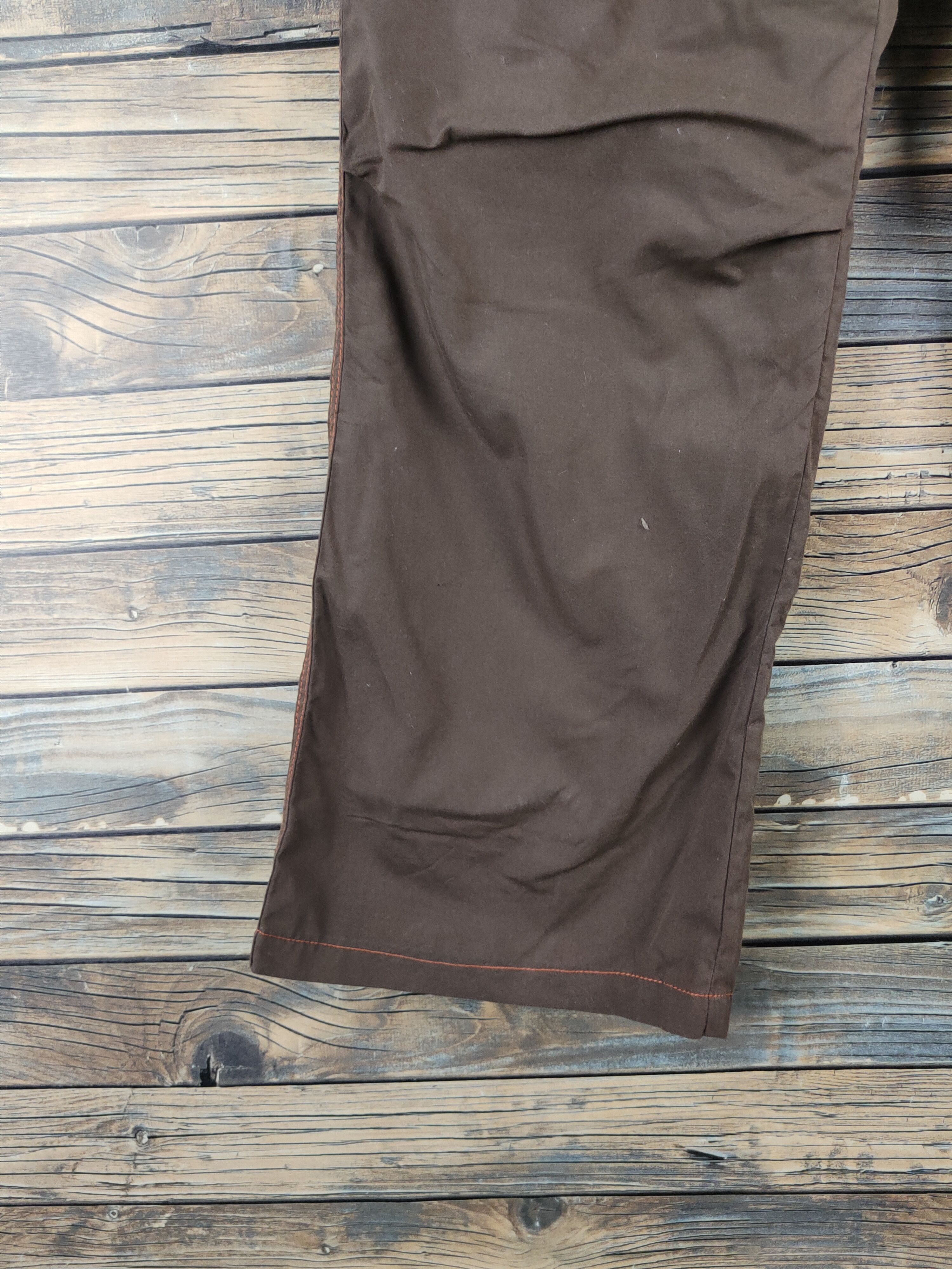 Japanese Brand DL Japanese Brand Brown Multipocket Sweatpants #2411 Size US 30 / EU 46 - 4 Thumbnail