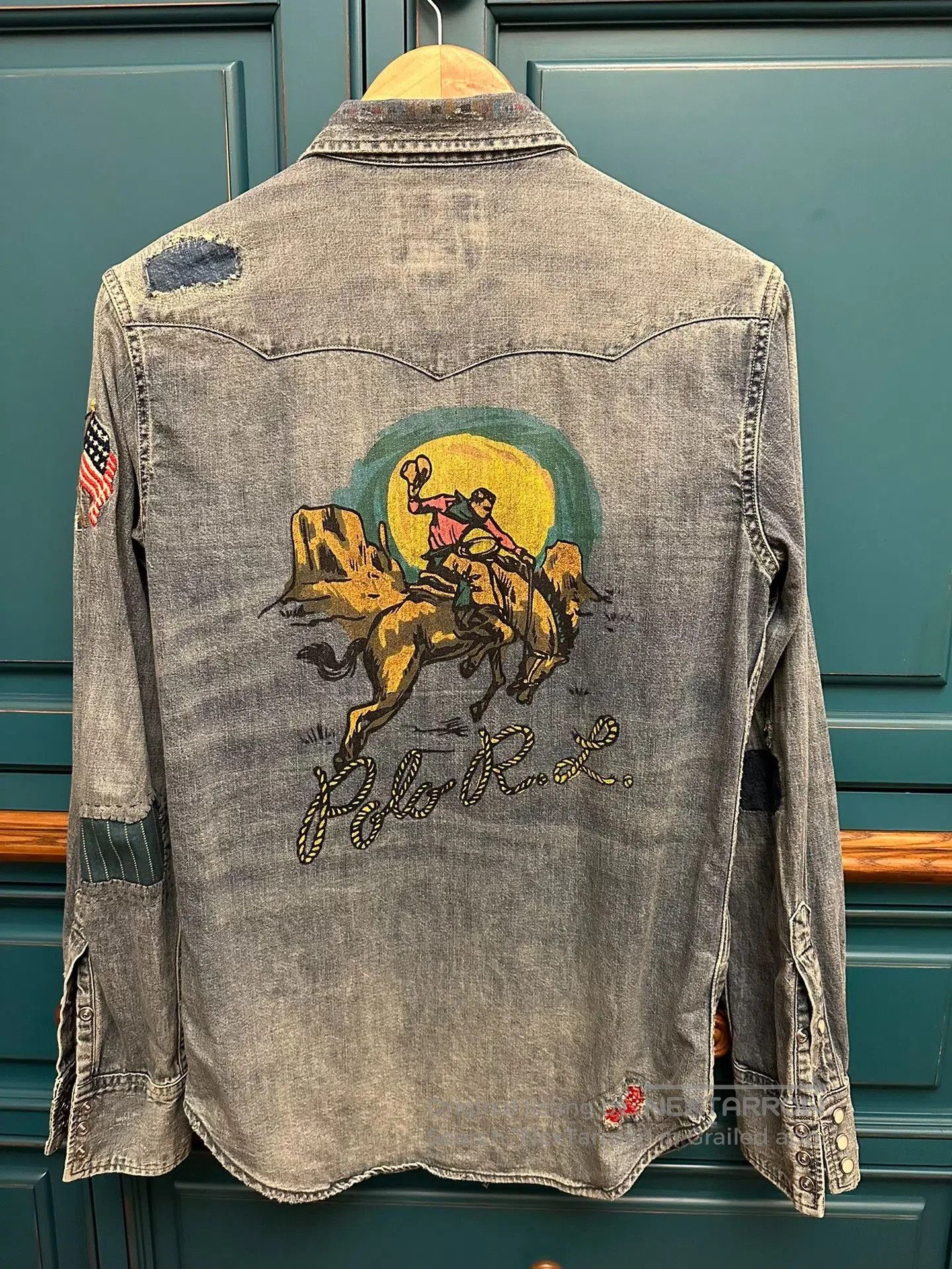 Polo Ralph Lauren Ralph Lauren Vintage Denim Shirt S. Size US S / EU 44-46 / 1 - 2 Thumbnail