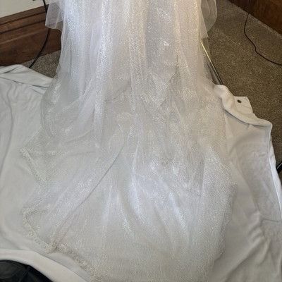 Other A-Line/Princess Tulle Applique V-neck Sleeveless Sweep/Brush Size ONE SIZE - 8 Thumbnail