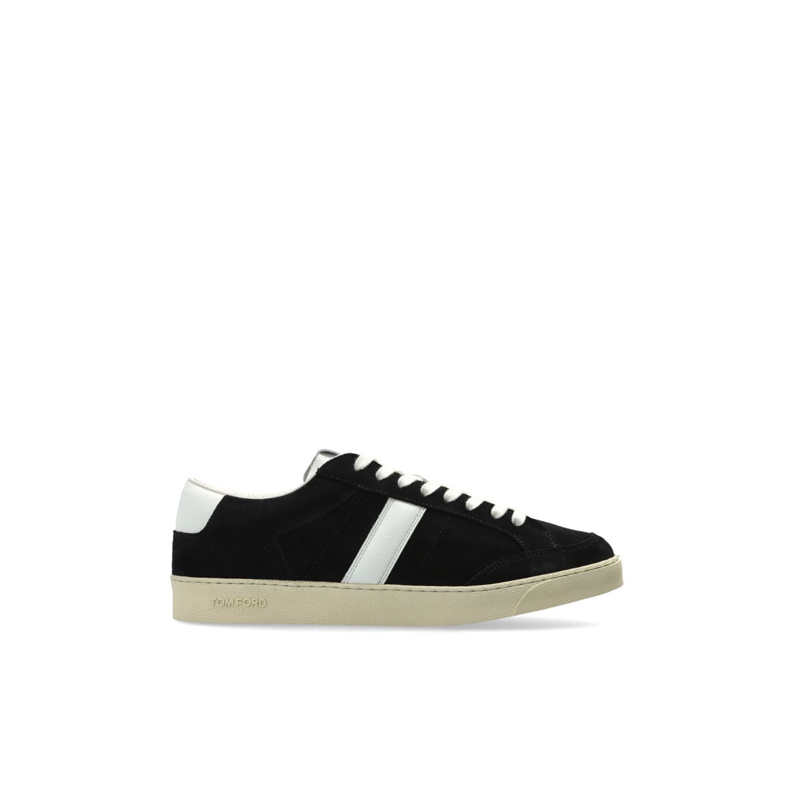 Tom Ford TOM FORD Black Suede Sneakers New & Authentic (Men's size:9; Size US 9 / EU 42 - 1 Thumbnail