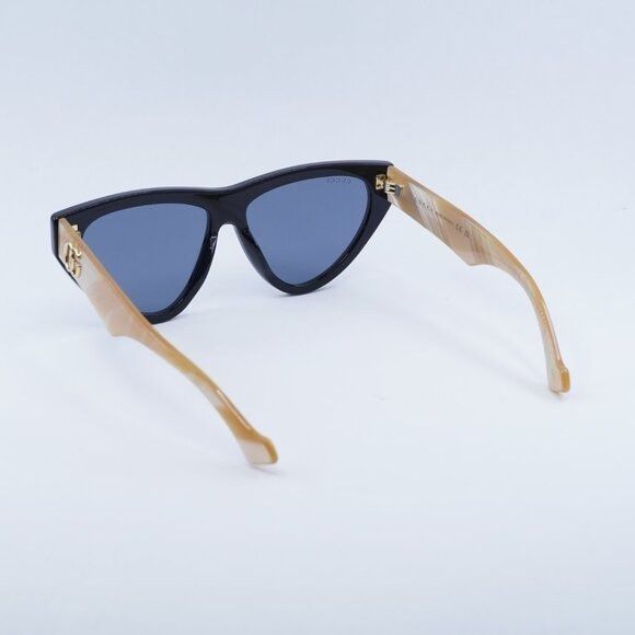 Gucci New Gucci GG1333S 004 Sunglasses - Black Frame, Blue Lenses Size ONE SIZE - 10 Thumbnail