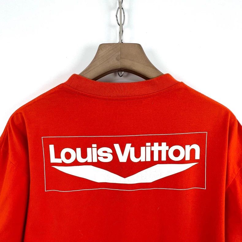 Louis Vuitton Louis Vuitton Orange wave bullet screen logo knitted short Size US M / EU 48-50 / 2 - 5 Thumbnail