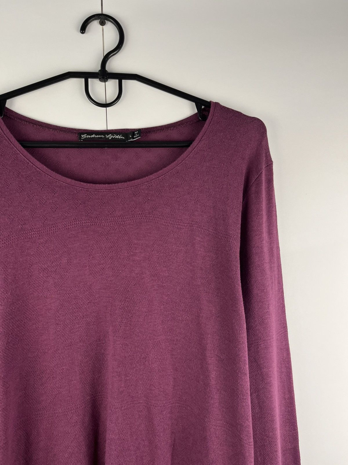 Gudrun Sjoden Gudrun Sjoden Solid Cotton Sweater Jumper Size L / US 10 / IT 46 - 3 Thumbnail