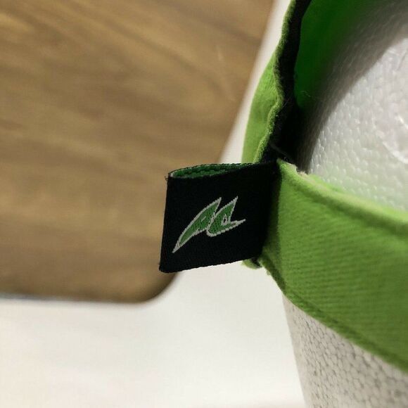 Other Arctic Cat X-Fire Ball Cap Neon Green Black Adjustable Embro Size ONE SIZE - 6 Thumbnail