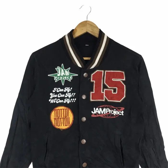 Band Tees Vtg JAM PROJECT WORLD Varsity Jacket Hip Hop Rap Trench Size US S / EU 44-46 / 1 - 2 Thumbnail