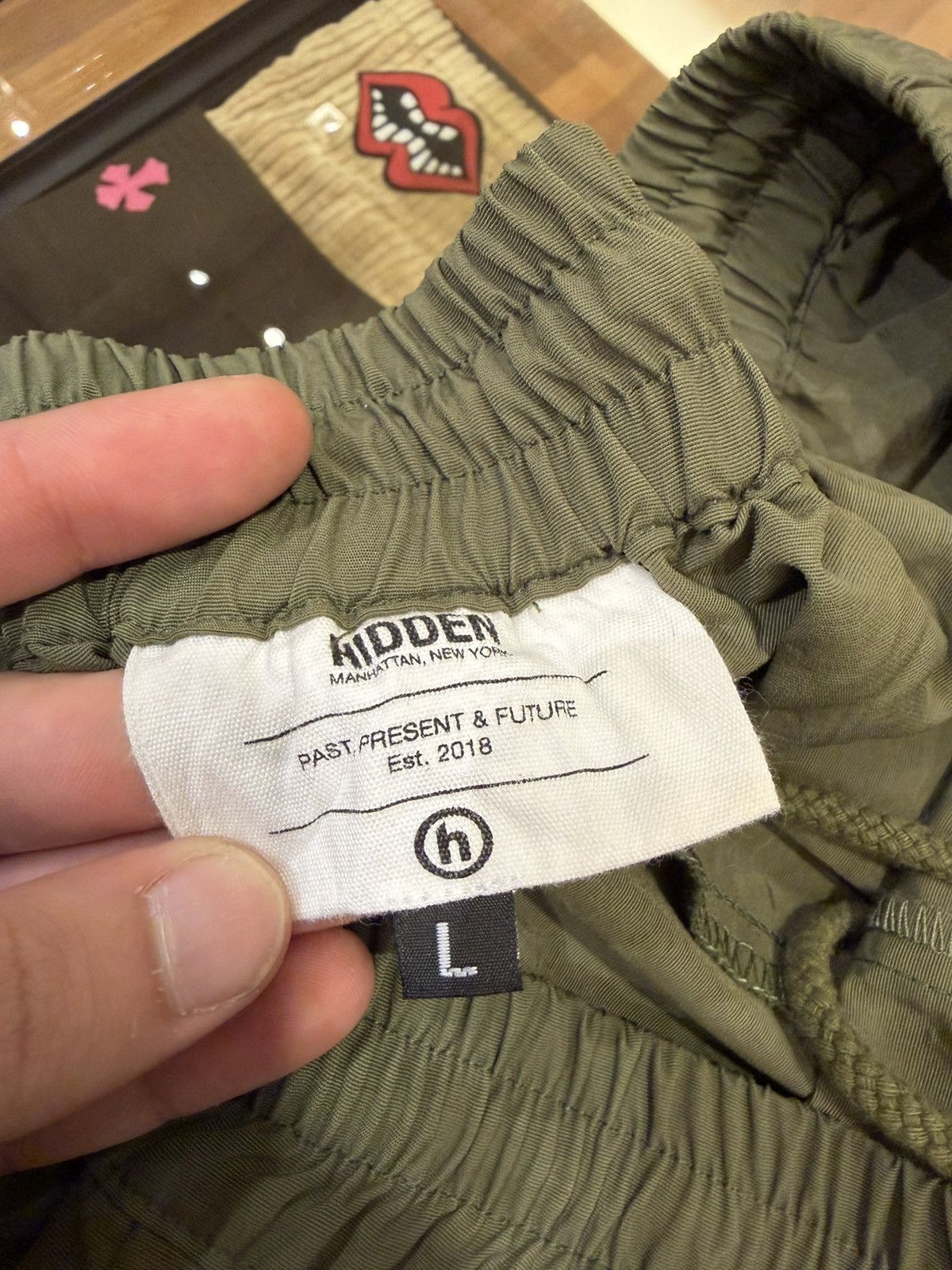 HIDDEN Hidden NY Olive Nylon Short Size US 30 / EU 46 - 3 Thumbnail