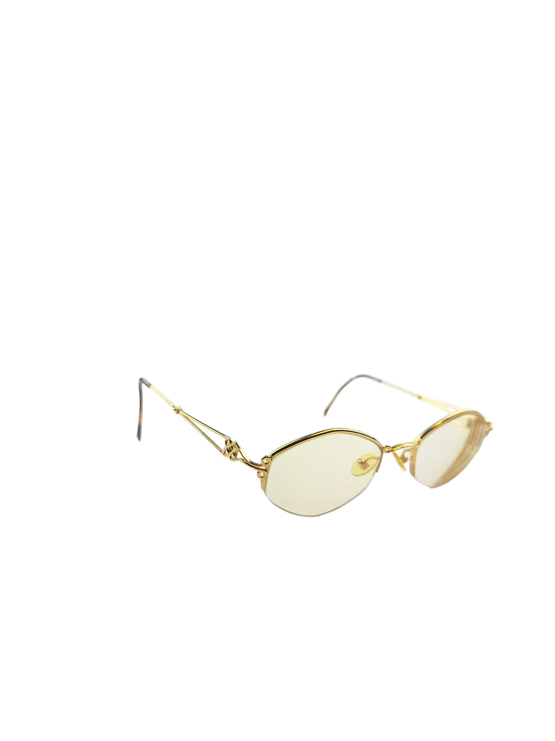 Vintage Gold Plated Henry Jullien Feriale Double OR glasses Size ONE SIZE - 2 Thumbnail