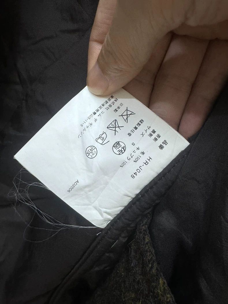 Comme des Garcons unique green plaid houndstooth jacket - dmc-2508 Size US M / EU 48-50 / 2 - 7 Thumbnail