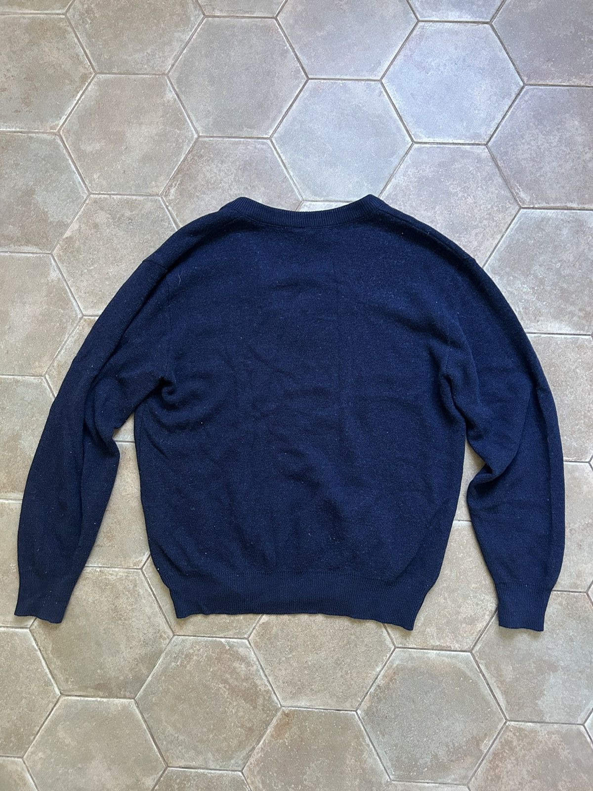 Japanese Brand × Lacoste VINTAGE LACOSTE KNIT SWEATER RARE wool Size US L / EU 52-54 / 3 - 6 Thumbnail