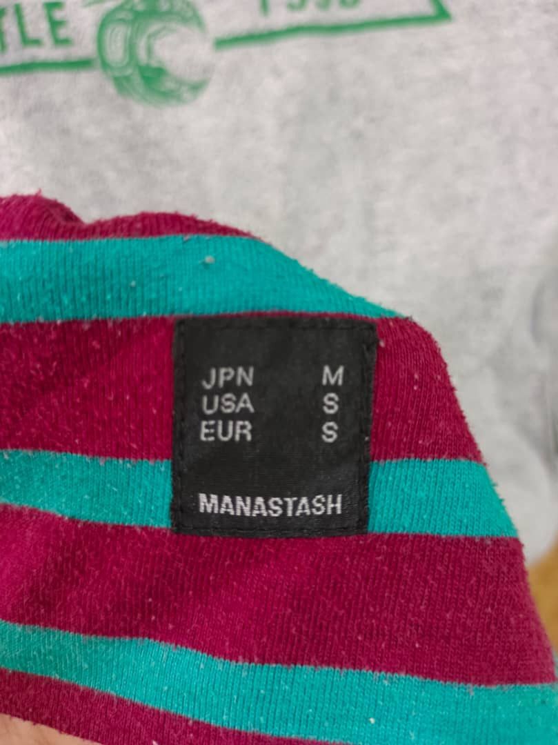 Manastash Rare Vintage MANASTASH Reversible LS Tee Shirt Size US S / EU 44-46 / 1 - 10 Thumbnail