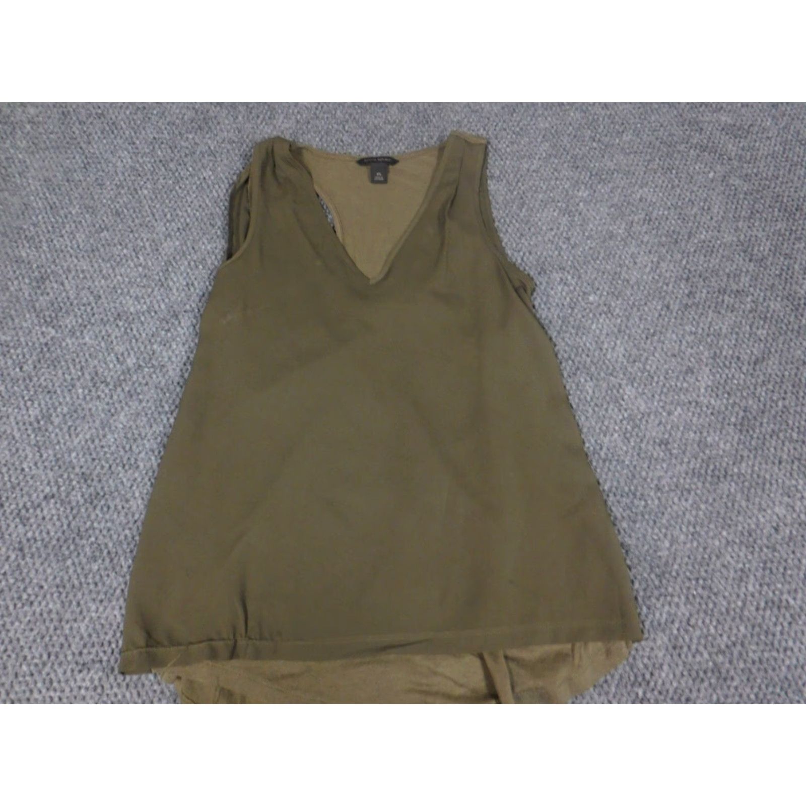 Banana Republic Banana Republic Blouse Womens XS Green Crew Neck Pullover Casual Shirt Regular Stretch Basic Classic Size XS / US 0-2 / IT 36-38 - 3 Thumbnail