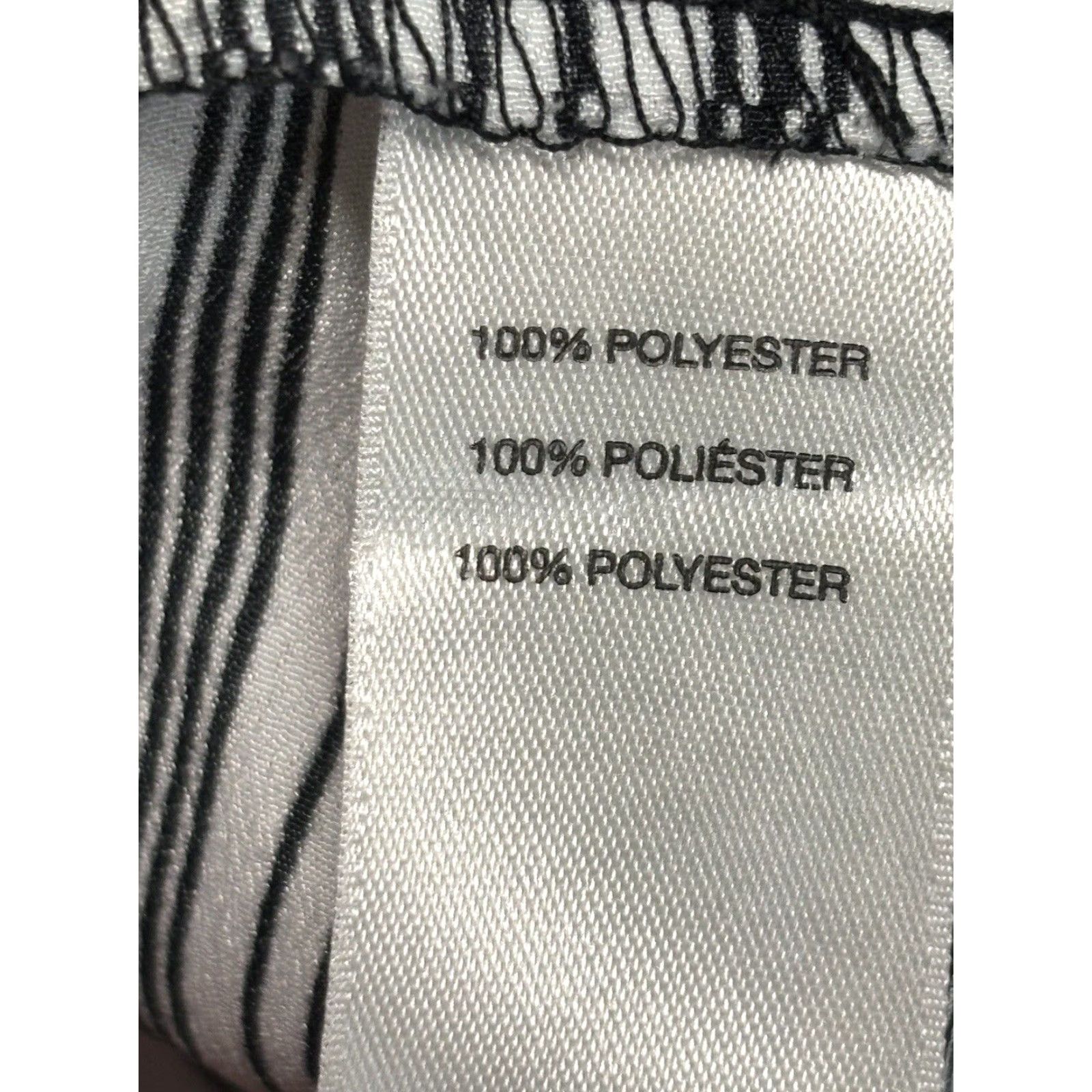 Vintage Chicos Striped Block Devin Shirt Sz 2 US Large Black White Popover Lightweight Size L / US 10 / IT 46 - 7 Thumbnail