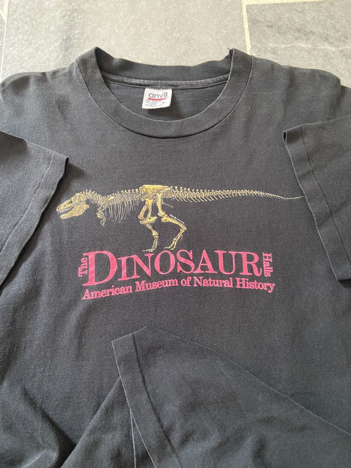 Anvil × Vintage Vintage 1995 Jurassic Park dinosaur Movie T-Shirt Size US L / EU 52-54 / 3 - 9 Thumbnail