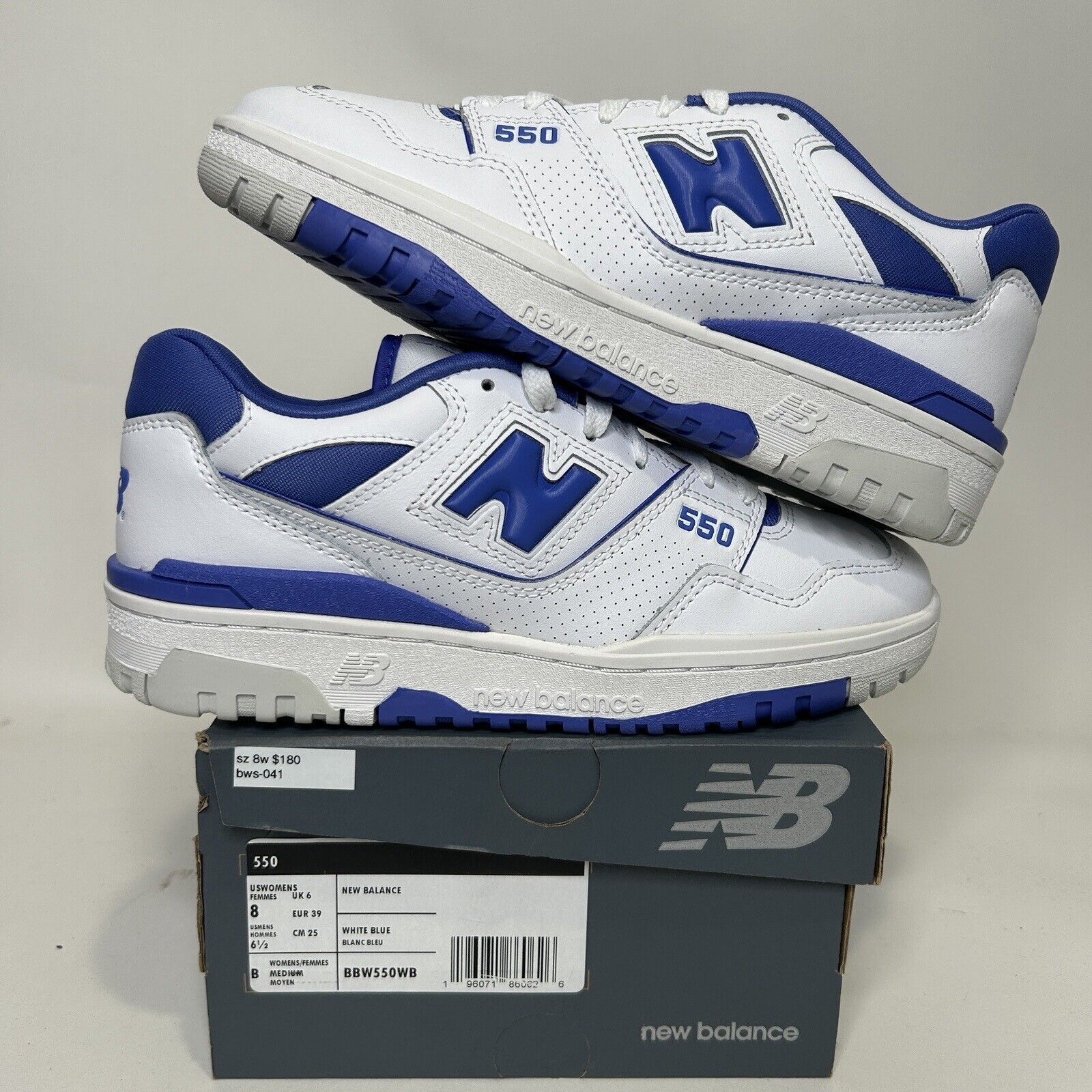 New Balance New Balance 550 WMNS Sneakers “Aura Purple” 2024 Size US 8 / IT 38 - 1 Thumbnail