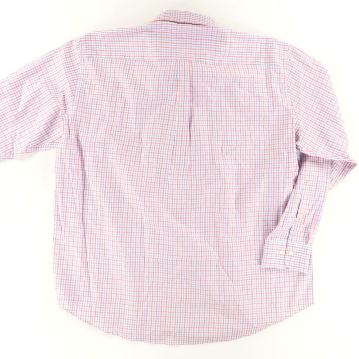Peter Millar Peter Millar Crown Trey Sport Cotton Blend Gingham Long Sleeve Button Down Shirt Men's 2XL Size US XXL / EU 58 / 5 - 4 Thumbnail