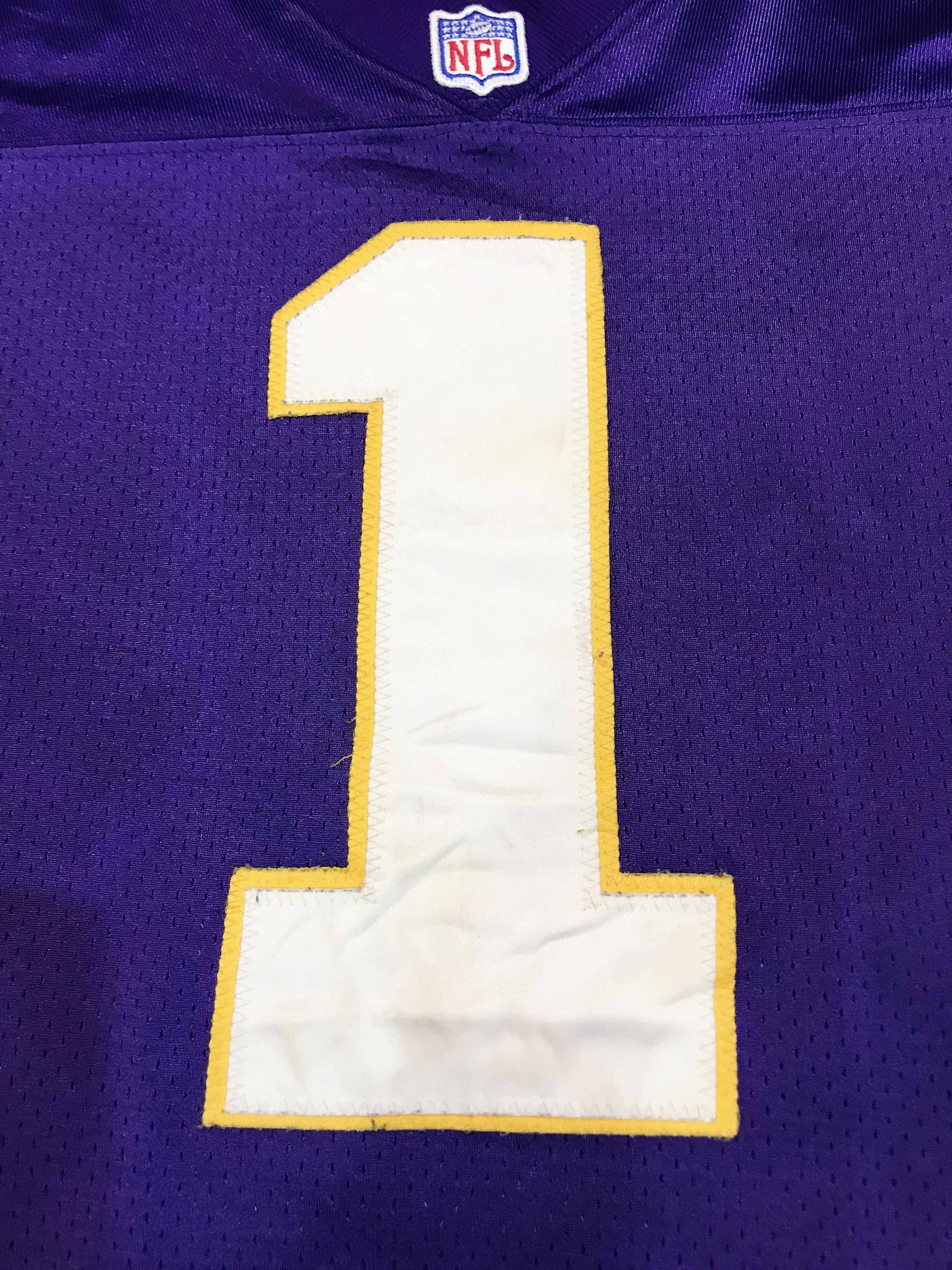 NFL × Starter × Vintage Vintage Starter NFL Minnesota Vikings WARREN MOON #1 Jersey Size US L / EU 52-54 / 3 - 2 Thumbnail