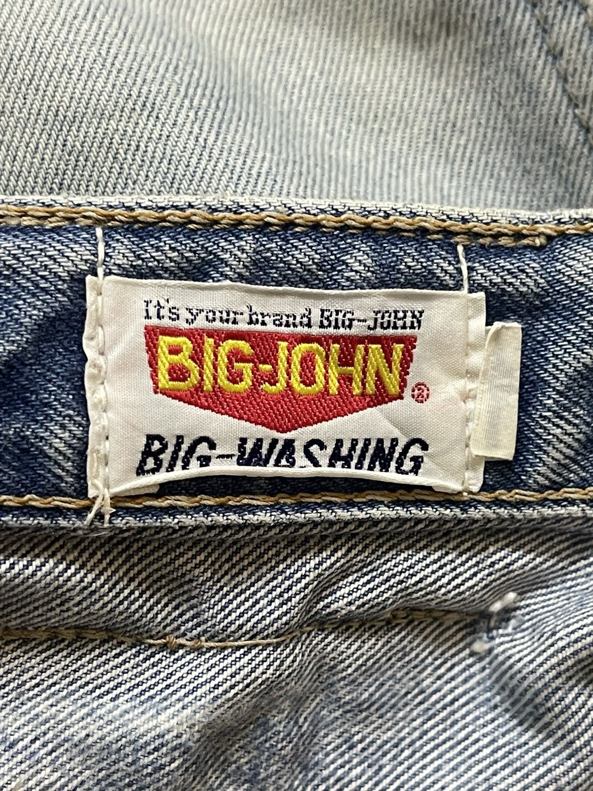 Big John Vintage Big John Faded Wash Distressed Style Baggy Jeans Size US 34 / EU 50 - 9 Thumbnail