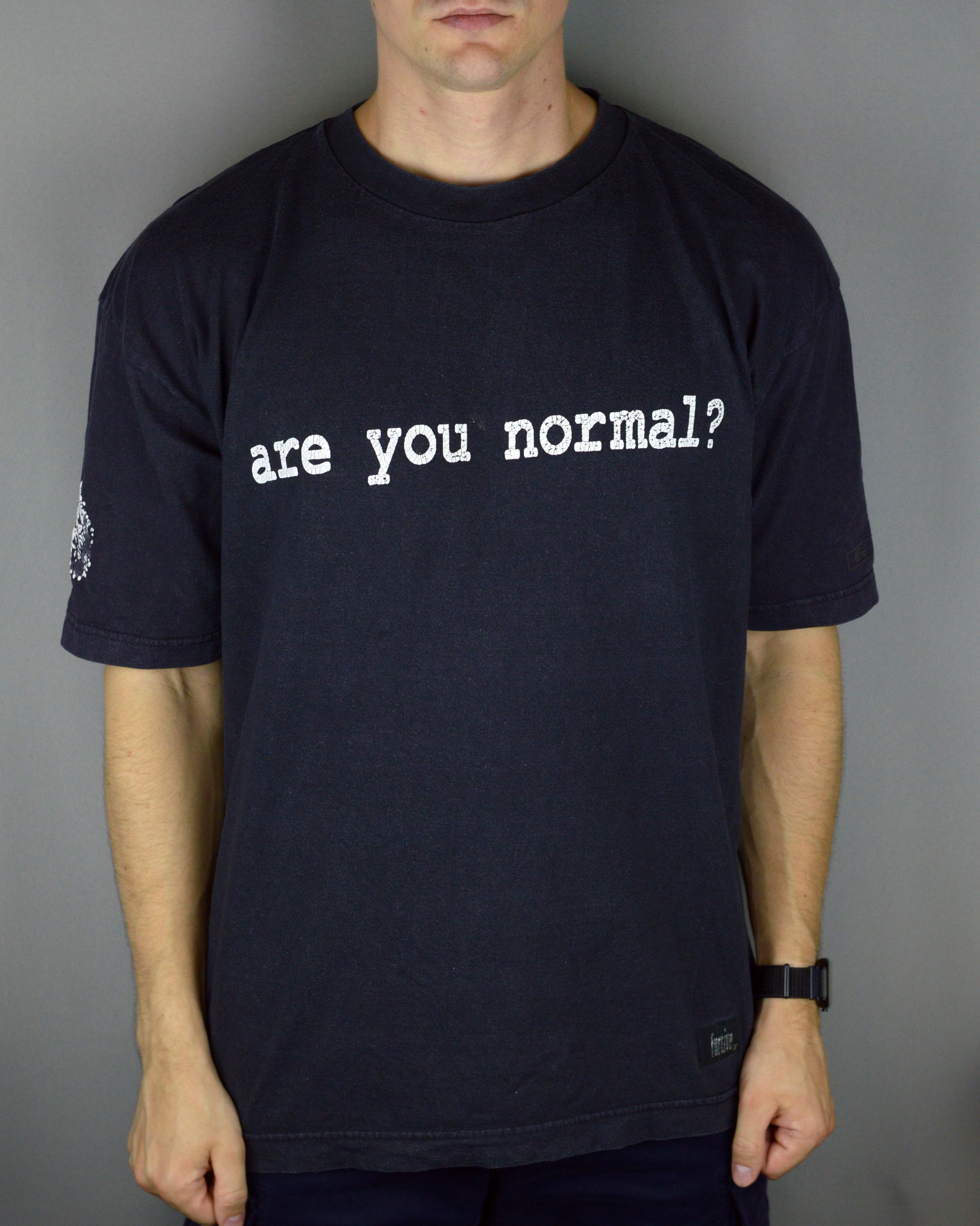 Band Tees × Vintage Neds Atomic Dustbin Are You Normal 90s Furtive t shirt Size US XL / EU 56 / 4 - 1 Thumbnail
