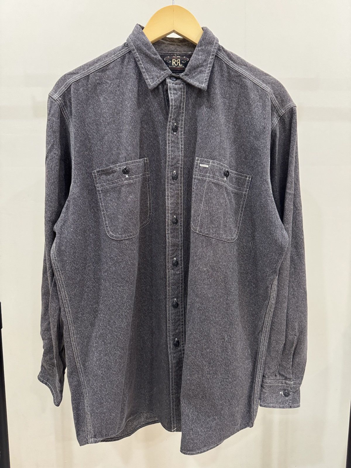 RRL Ralph Lauren Double RL Heavyweight Shirt Size US M / EU 48-50 / 2 - 1 Thumbnail