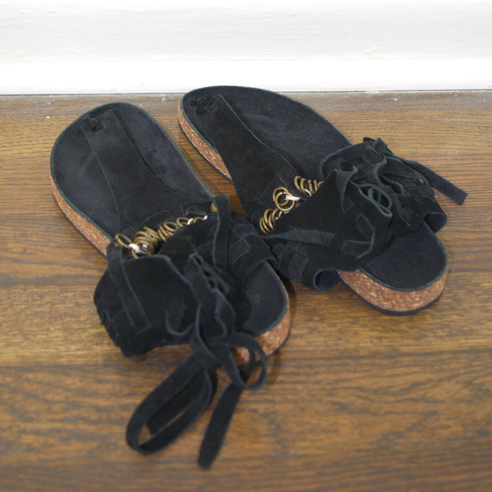 Free People NEW Free People Collins Wrap Suede Gladiator Leather Sandal Size US 7.5 / IT 37.5 - 4 Thumbnail