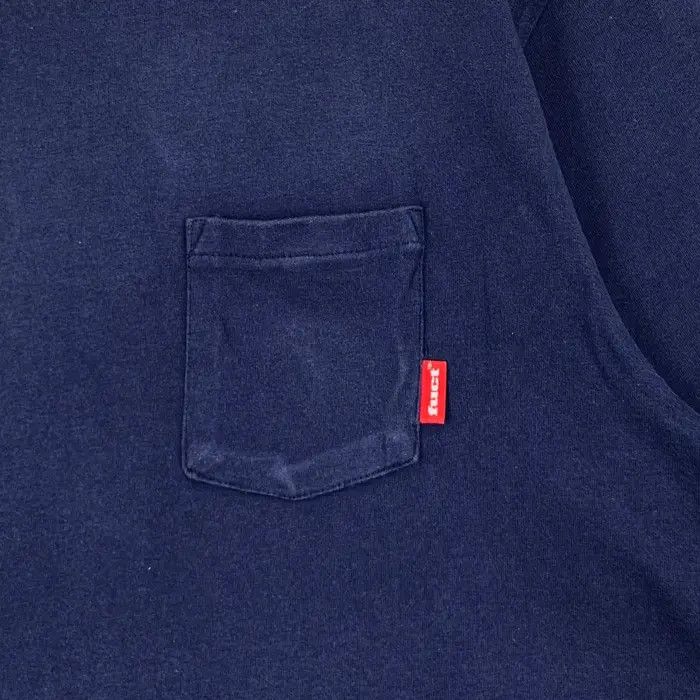 FUCT Vintage FUCT BASICS COLLECTION Indigo Plain Tee Shirt Size US L / EU 52-54 / 3 - 5 Thumbnail