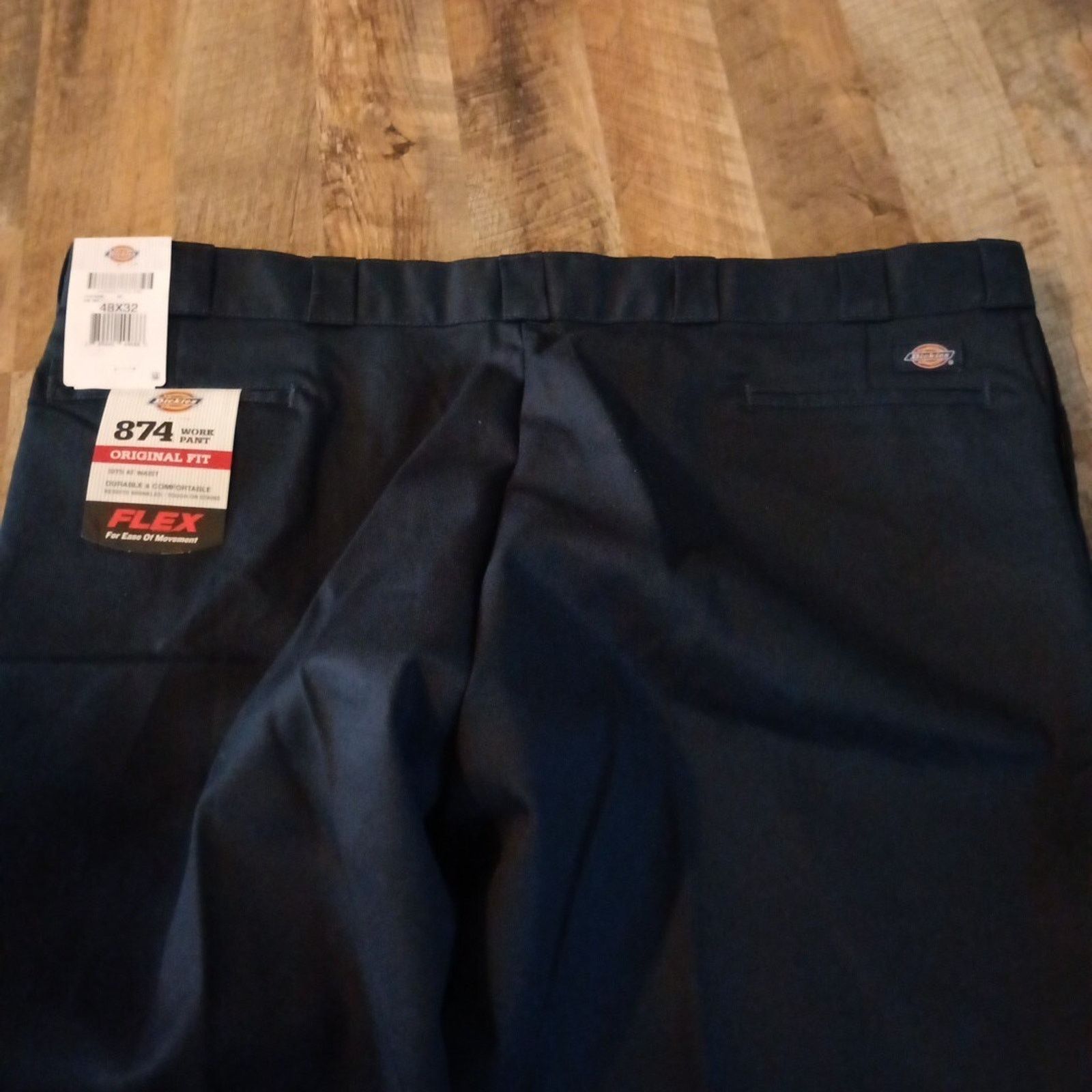 Dickies Dickies 874 Work Pants Men's 30x32 Flex Blue Original Fit Size US 30 / EU 46 - 8 Thumbnail