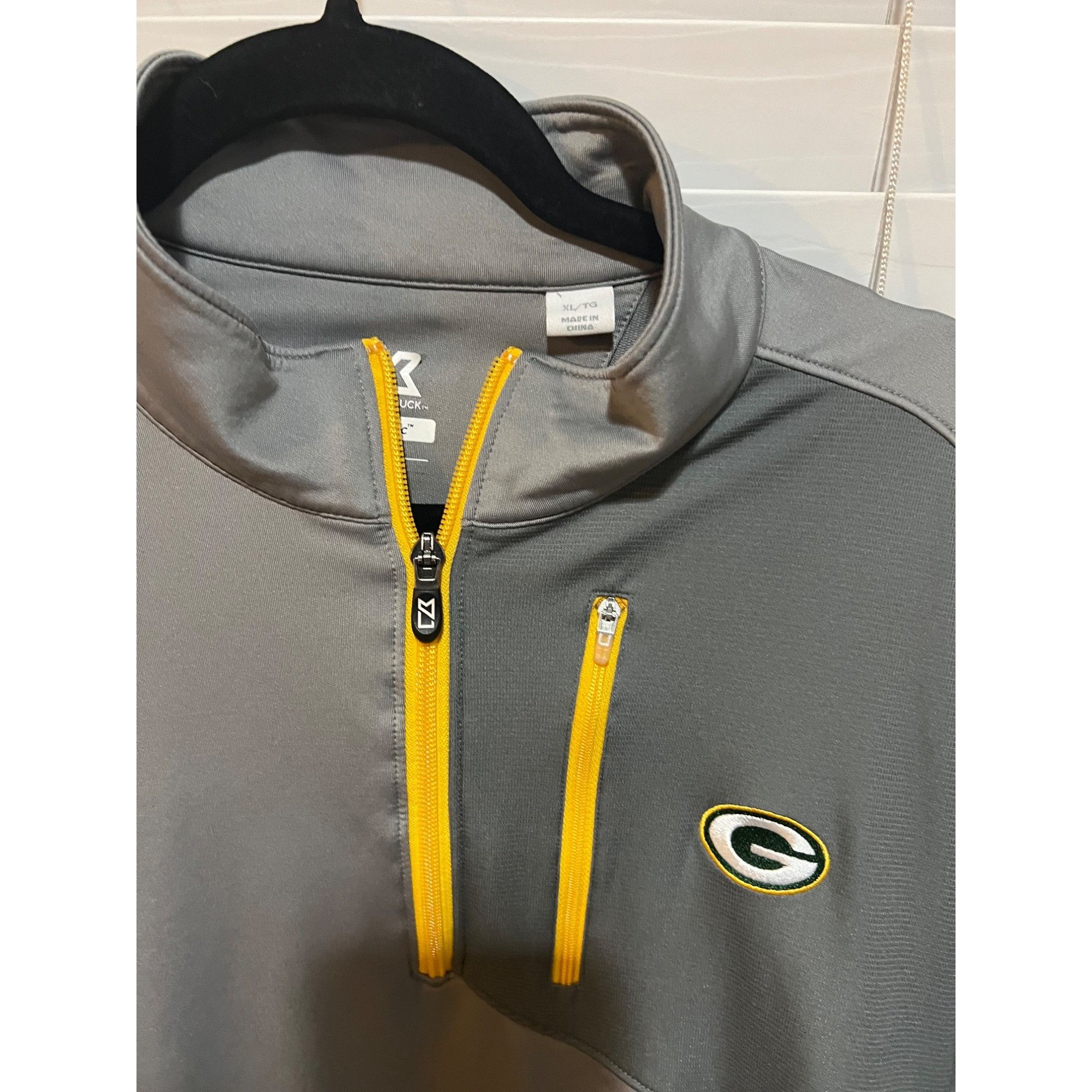 Cutter & Buck Cutter & Buck Green Bay Packers Long Sleeve Pullover - Size Size US L / EU 52-54 / 3 - 5 Thumbnail