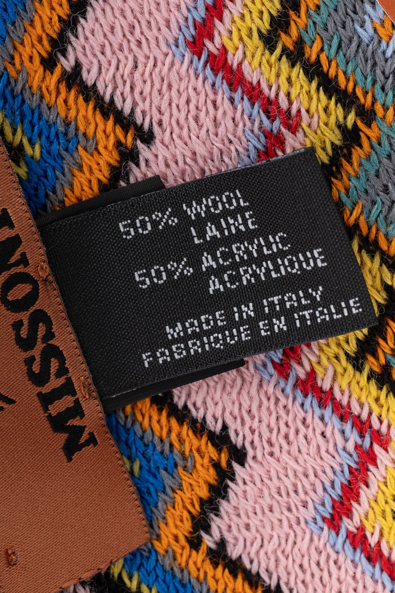 Missoni Missoni Pink Chevron-Jacquard Wool-Blend Fringed Scarf Size ONE SIZE - 4 Thumbnail