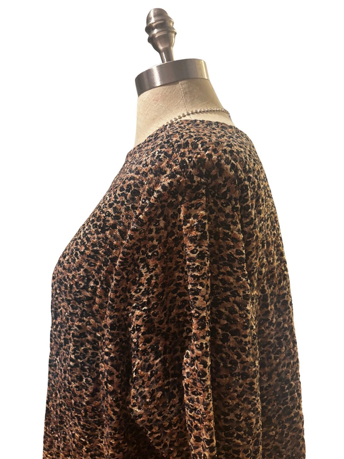 Other Women’s leopard pattern Top.wt0118 Size XL / US 12-14 / IT 48-50 - 4 Thumbnail