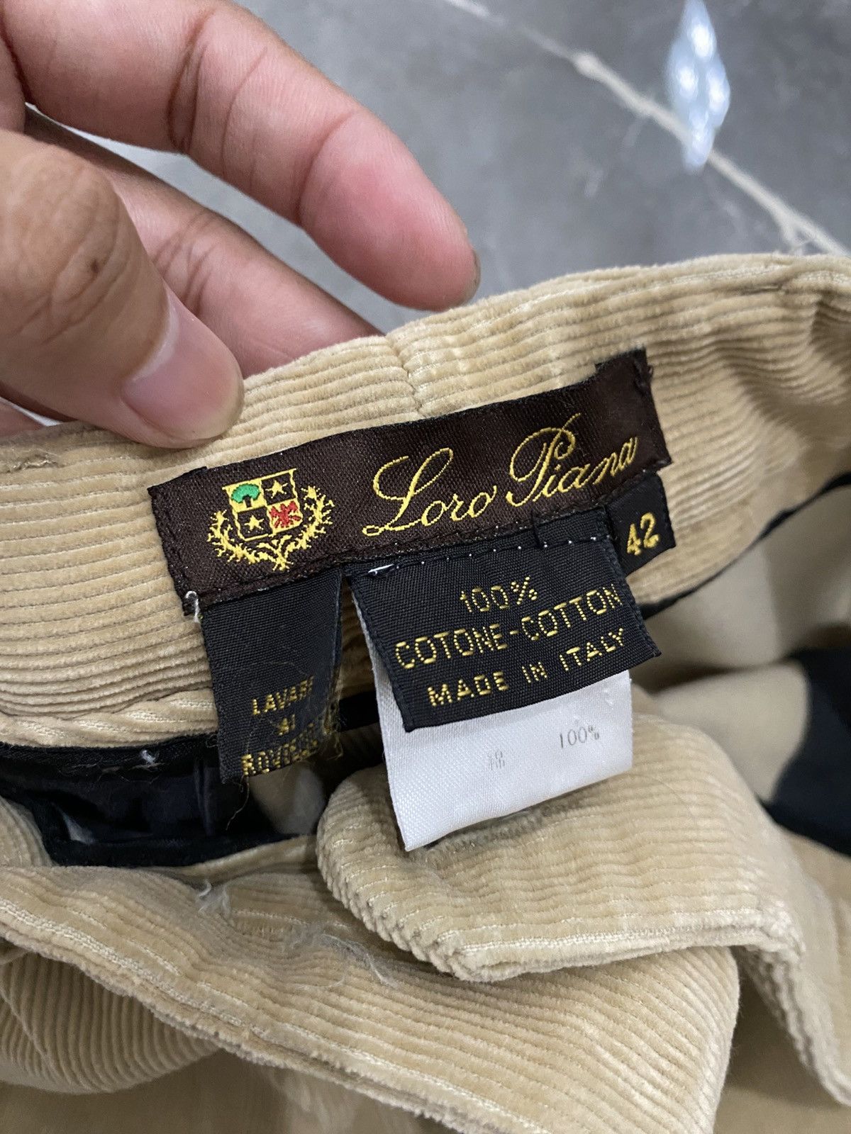 Loro Piana Loro Piana Corduroy Pants Size US 29 - 5 Thumbnail