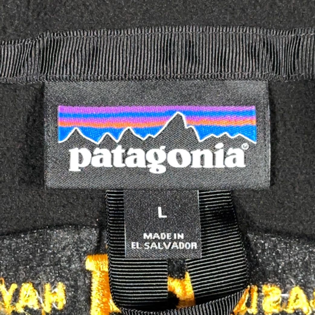 Patagonia Patagonia Jacket Adult LARGE Black Fleece Micro D Logo Zip Outdoor Basil Hayden Embroidered Back Collar Pocket Size US L / EU 52-54 / 3 - 5 Thumbnail