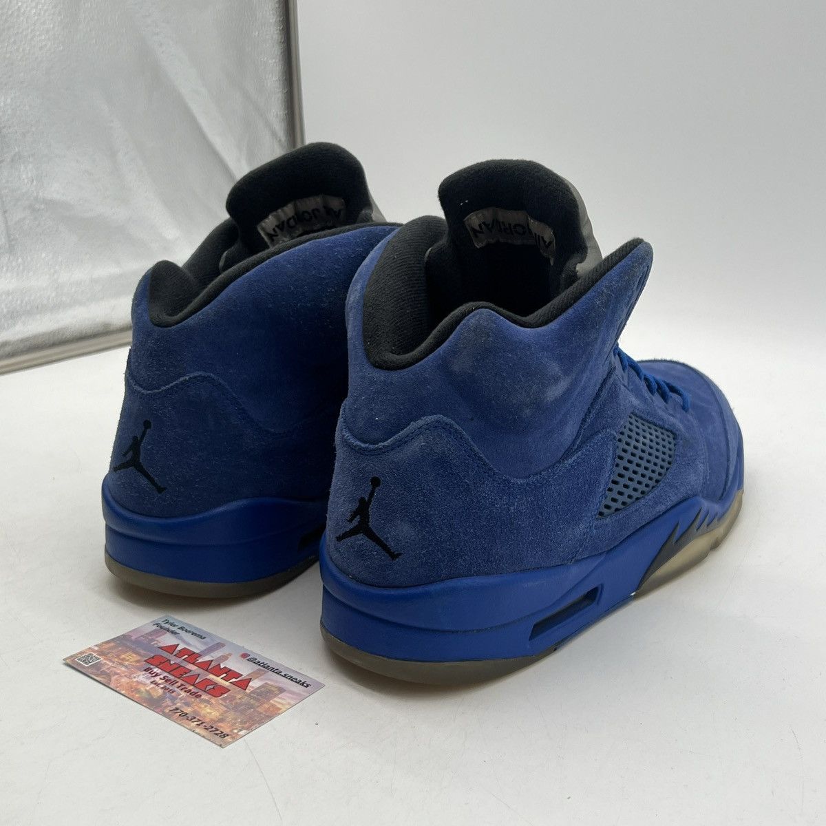 Jordan Brand Air Jordan 5 blue suede Size US 11 / EU 44 - 5 Thumbnail