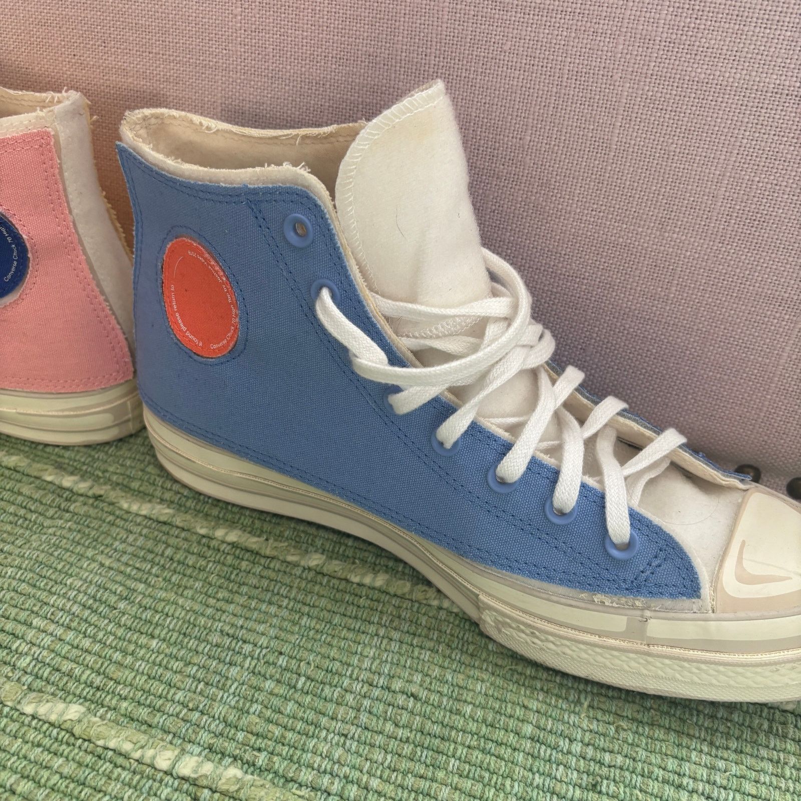Converse Converse x Joshua Vides Velcro Chucks Shoes Mens 11.5 Size US 11.5 / EU 44-45 - 5 Thumbnail