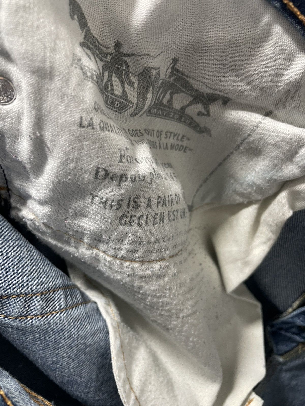 Levi's × Vintage 90s style jeans authentic Size US 38 / EU 54 - 8 Thumbnail
