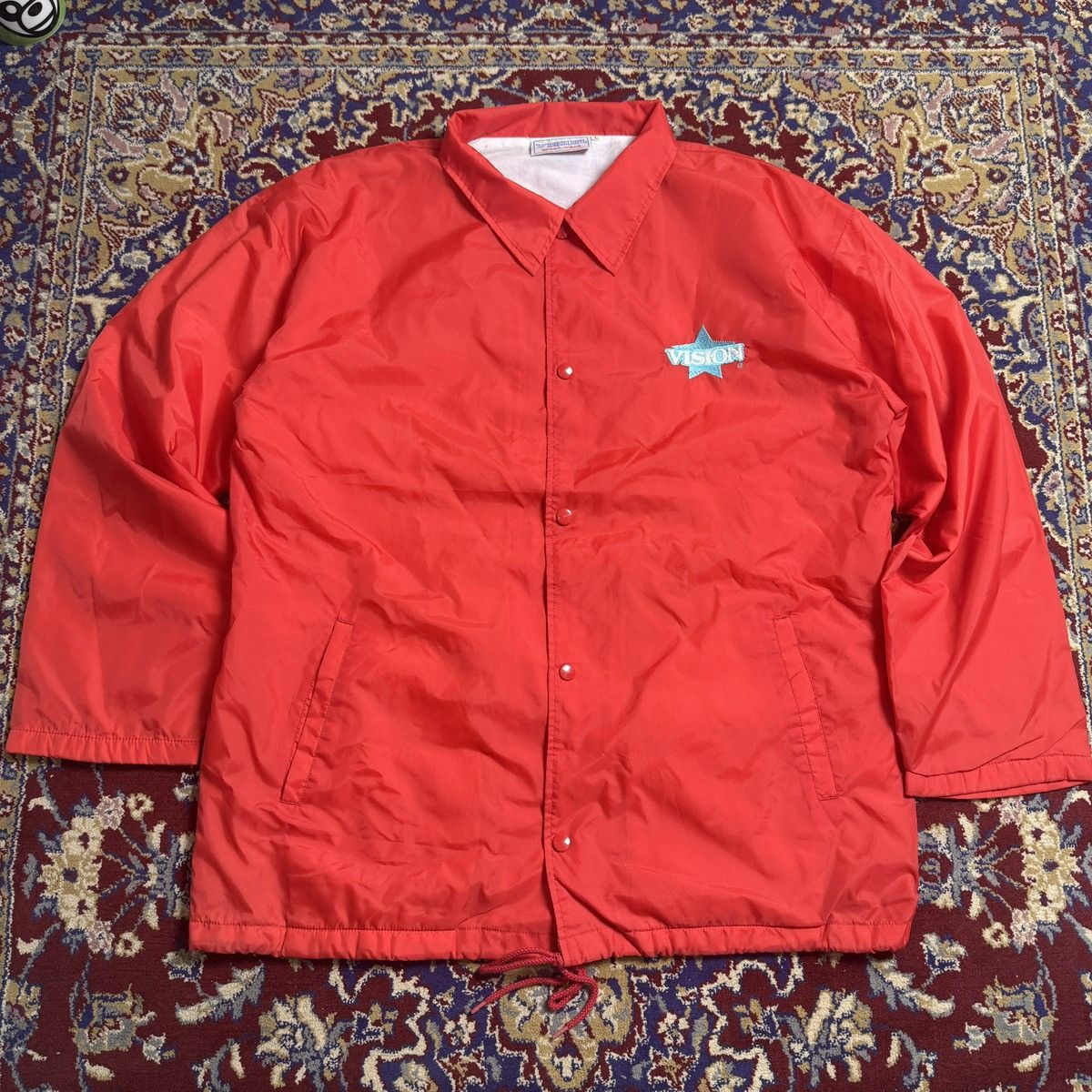 Vision Streetwear Vintage 90s Vision Streetwear skateboards logo windbreaker Size US L / EU 52-54 / 3 - 2 Thumbnail